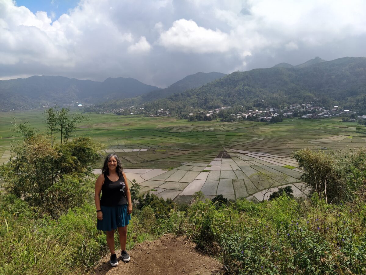 Spider Web Rice Fields - Haz La Mochila